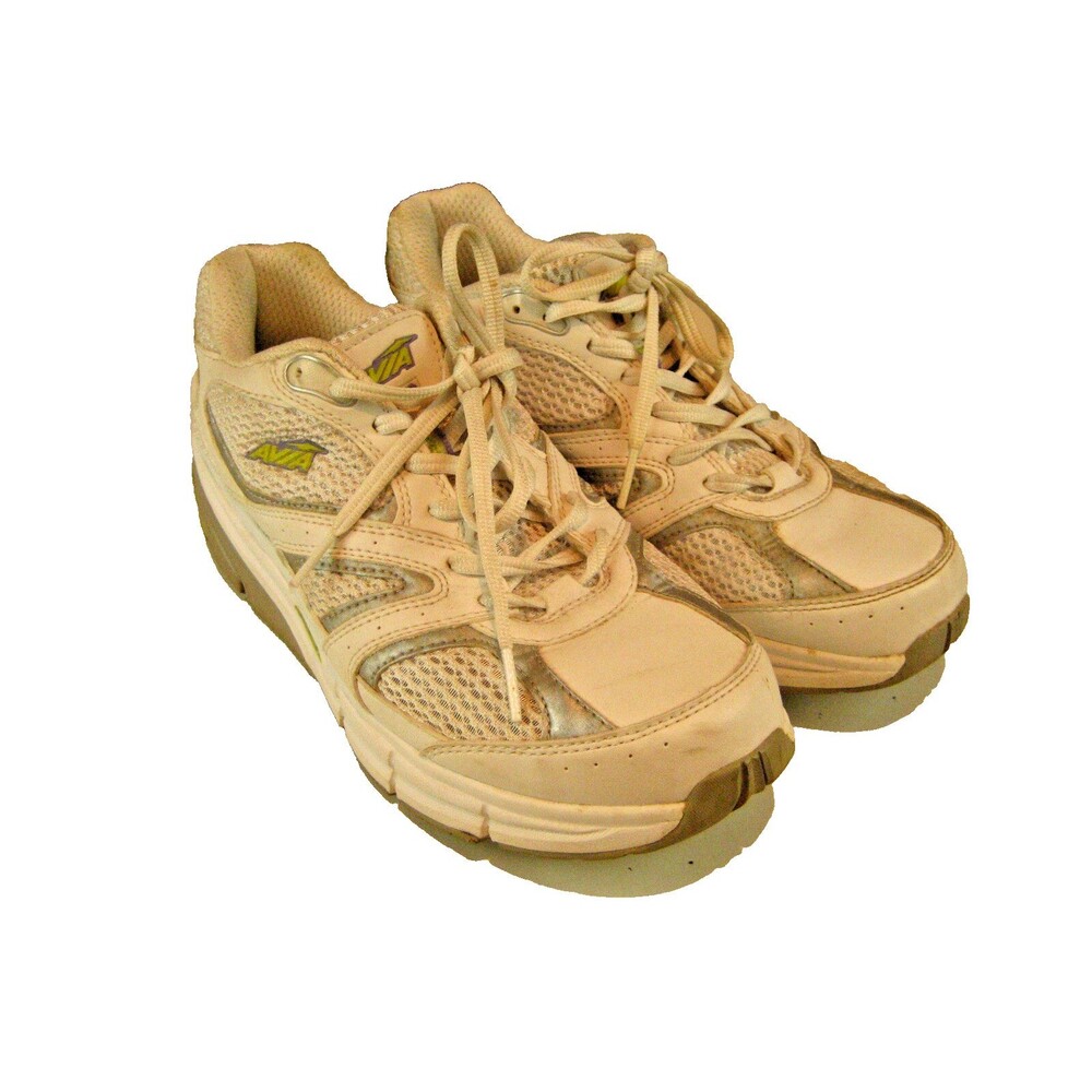 Womens Avia Avi-Motion Archrocker White Walking Shoe Sneaker Ortholite sz 9
